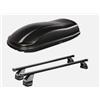 FARAD - MENABO BOX BAULE 480 LT.+ BARRE PORTATUTTO PORTAPACCHI Tetto auto per Grandland X