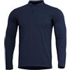 Pentagon Romeo 2.0 maglia lunga con bottoni, blu notte,
