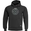 Pentagon Navigate felpa con cappuccio da uomo, nero,