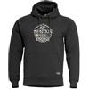 Pentagon No Mountain felpa con cappuccio da uomo, nero,
