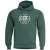 Pentagon Phaeton Hood "Pioneers" felpa con cappuccio, primaverabok verde,