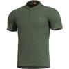 Pentagon Levantes maglietta henley stripes, verde mimetico,