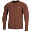 Pentagon Ageron 2.0 maglietta a maniche lunghe, rosso marroncino,