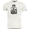 Pentagon T-Rex t-shirt a maniche corte da uomo, bianco,