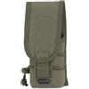 Pentagon alloggiamento del vassoio single multi, ral7013,