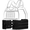 Pentagon Combat cintura modulare, nera,