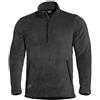 Pentagon Grizzly felpa in pile, nera,