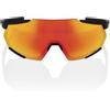 100% Racetrap 3.0 occhiali da sole, Soft Tact Nero,