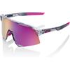 100% S3 occhiali da sole, grigio traslucido lucido,