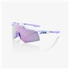 100% Speedcraft xs occhiali da sole, lavanda traslucida lucida,