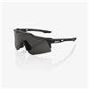 100% Speedcraft xs occhiali da sole, soft tact nero,