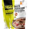 AdventureMenu Adventure Menu Porridge di riso con lamponi, prugne e cannella, 300g,
