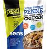 AdventureMenu Adventure Menu Penne proteiche croccanti con pollo in salsa creola, 400g,