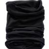 Brandit Scaldacollo multifunzionale in pile, nero,