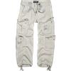 Brandit Pure Vintage pantaloni, bianchi,