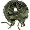Brandit Shemag sciarpa, nero-oliva,