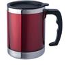 BasicNature MUG thermos in acciaio inox 0,42 l, rosso,