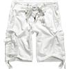 Brandit Vintage pantaloncini, bianchi,