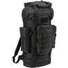 Brandit Kampfrucksack Zaino tattico Molle 65l, nero,