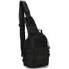 DRAGOWA Tactical Borsa a tracolla, nera,