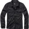 Brandit Flanellshirt camicia, nero,
