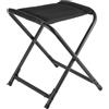 Brunner Aravel Stool XL sedia pieghevole, nero,