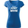 DRAGOWA T-shirt corta donna mamma esercito, blu 150g/m2,
