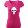 DRAGOWA Punisher maglietta donna 150g/m2, rosa,