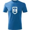 DRAGOWA Army t-shirt a maniche corte boy da bambino, blu,
