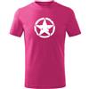 DRAGOWA Star t-shirt a maniche corte per bambini, rosa,