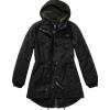 Brandit Marsh Lake giacca parka invernale da donna con cappuccio, nero,
