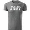 DRAGOWA Muscle Army maglietta 180g/m2, grigio,