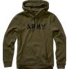 Brandit Felpa con cappuccio Army, oliva,