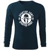 DRAGOWA Fit-T Archelaos t-shirt a maniche lunghe 160 g/m², blu scuro,