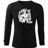 DRAGOWA Fit-T t-shirt a maniche lunghe León 160 g/m², nero,