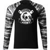 DRAGOWA Fit-T t-shirt a maniche lunghe muscle army original 160 g/m², Metro,
