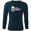 DRAGOWA Fit-T t-shirt a maniche lunghe spartan army 160 g/m², blu scuro,