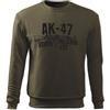 DRAGOWA felpa da uomo Seneca AK-47 300 g/m², verde oliva,