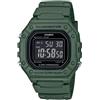 CASIO GSHOCK Casio W-218H-3BVEF orologio, verde,