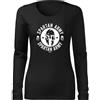 DRAGOWA Archelaos t-shirt donna a maniche lunghe , nero 160g/m2,