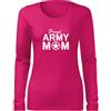 DRAGOWA Slim maglietta da donna a maniche lunghe 160g/m2, rosa,