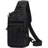 DRAGOWA Tactical Oscar zaino con tracolla singola, nero,