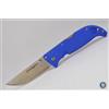Cold Steel Finn Wolf coltello da chiusura con impugnatura blu (AUS8A),
