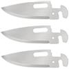Cold Steel Untitled.Folding Click n Cut coltello da chiusura 3-pack, lama a filo liscio,