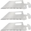 Cold Steel Untitled coltello pieghevole 3-pack, lame seghettate,