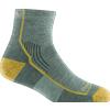 Darn Tough Hiker 1/4 calzini leggero con cuscino, sage,