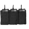 DRAGOWA Tactical Astuccio triplo per caricatori, nero,