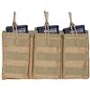 DRAGOWA Tactical Astuccio triplo per caricatori, coyote,
