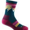 Darn Tough Sunset Ledge Micro Crew calzini leggero con cuscino, taupe,