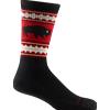 Darn Tough VanGrizzle calzini boot medio leggero con cuscino, neri,